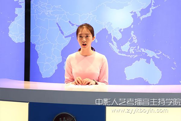 中影人播音主持培訓課堂