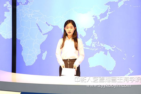 中影人播音主持培訓課堂